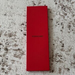 Salvatore Ferragamo Red Slim Gift Box
